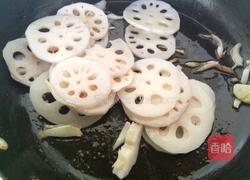 炒莲藕的做法图解9