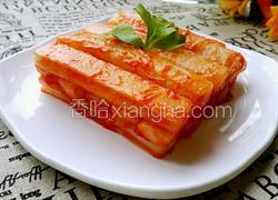 番茄酱炒年糕