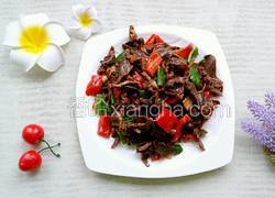 双椒炒鸡胗
