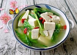 小白菜炖豆腐