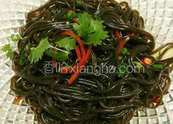 凉拌蕨根粉