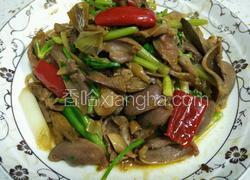 芹菜炒鸡杂