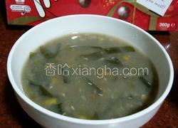 绿豆海带糖水
