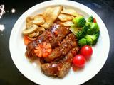 香辣牛排