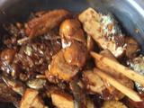 豆干鱼干蒸辣椒干