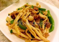 肉炒蘑菇