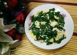 家常菜韭菜炒鸡蛋