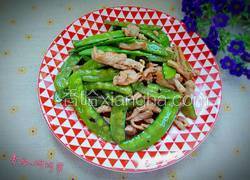 扁豆炒肉丝