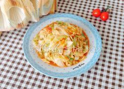西红柿炒圆白菜