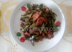 豆豉刀豆肉片