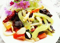 牛肉香菇炒芹菜