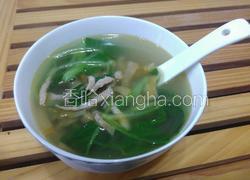榨菜肉丝汤