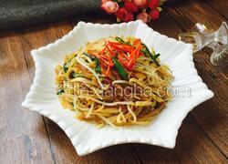 豆芽炒饼