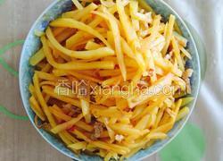香辣土豆丝炒肉丝