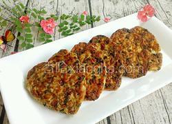香椿豆腐肉饼