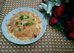 包菜炒粉丝