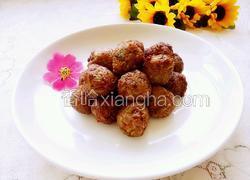 炸萝卜肉丸子