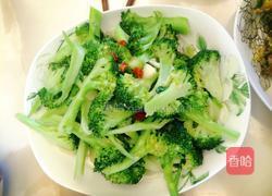 清炒西兰花的做法图解6