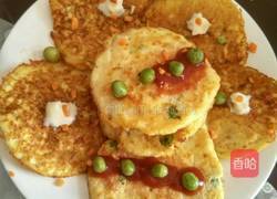 豆渣饼的做法图解9