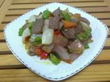 牛肉炒洋葱