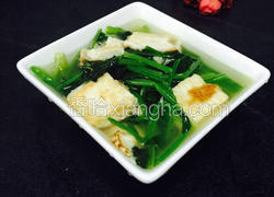 菠菜炖豆腐