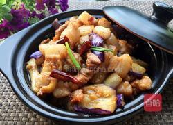 家常茄子烧肉的做法图解10