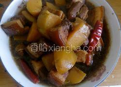 土豆炖五花肉