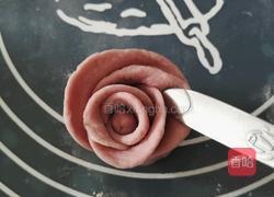 紫薯玫瑰馒头的做法图解12