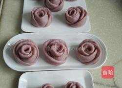 紫薯玫瑰馒头的做法图解16