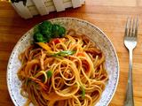 黑椒牛柳炒意面