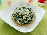 豆芽炒韭菜