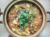土豆番茄牛腩汤