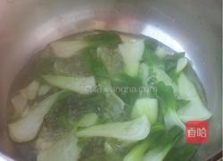 清炒油菜的做法图解2