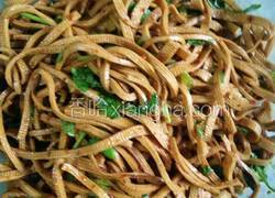 凉拌豆腐丝