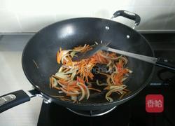 培根杂蔬炒面的做法图解7