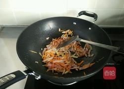 培根杂蔬炒面的做法图解9