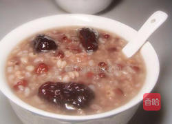 薏米红豆粥的做法图解3