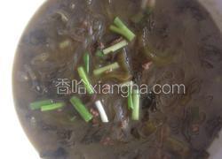 酸菜肉丝汤粉