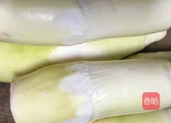 油焖茭白的做法图解1