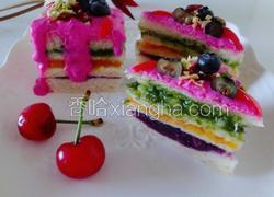 蔬菜水果泥抹茶蛋糕