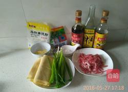 京酱肉丝的做法图解1