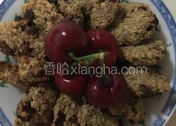 香蕉燕麦饼干