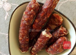 糯米风味腊肠豆渣馒头卷的做法图解6