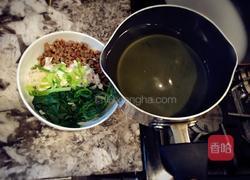 秘制菠菜肉哨面（早餐）的做法图解7