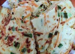 鸡蛋胡萝卜丝饼