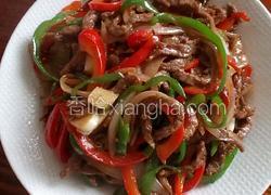 双色牛肉丝