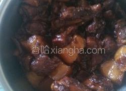 红烧肉鸡腿