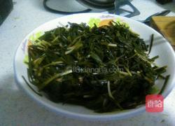 酸韭菜的做法图解3