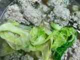 肉丸白菜汤