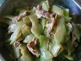 苦瓜炒肉